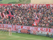 Teramo, la posizione della Curva Est