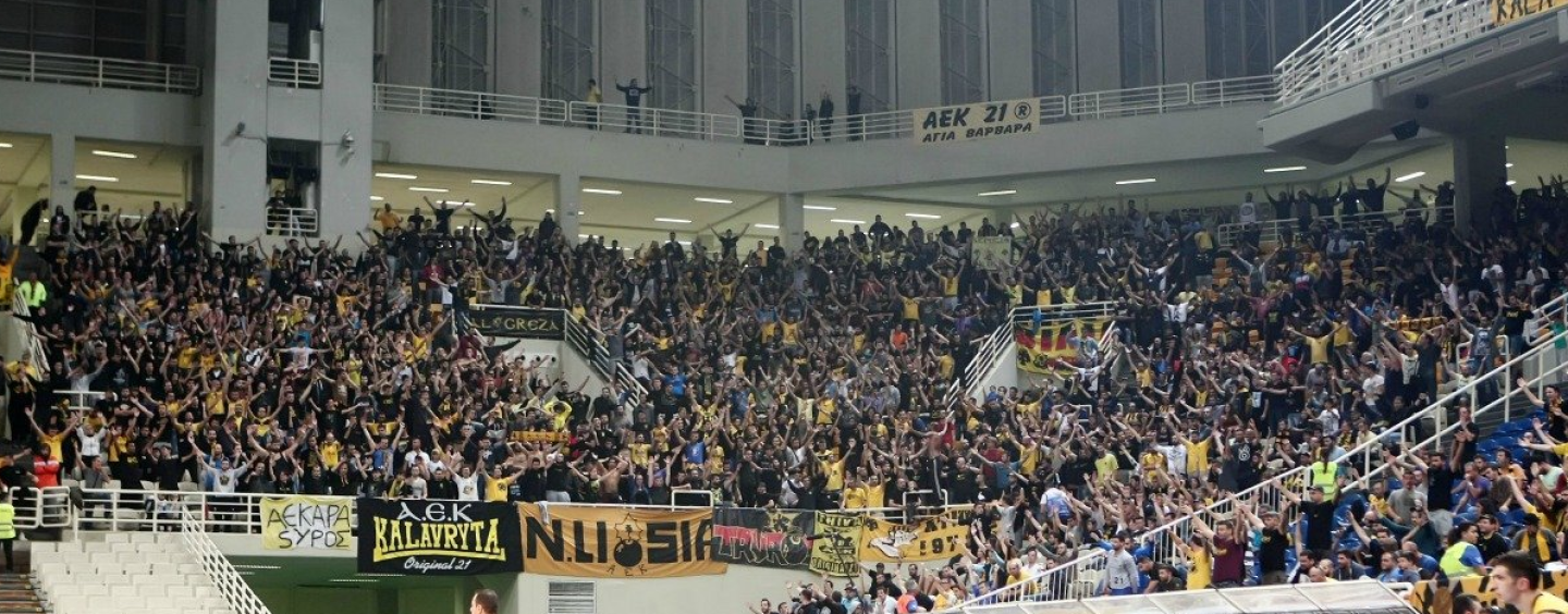 Grecia, protesta anti-tessera nel derby AEK-PAOK