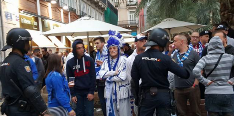 Gent, repressione ingiustificata in trasferta a Valencia