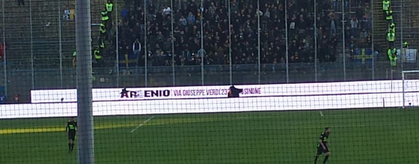 Frosinone-Hellas: 150 persone ora rischiano il Daspo