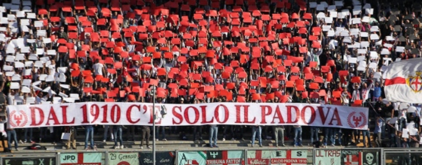 Padova, ultras contro tutti per lo spostamento al Plebiscito