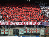 Padova, ultras contro tutti per lo spostamento al Plebiscito