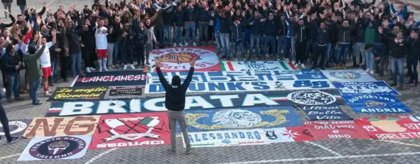 Andria, giornata di festa per gli ultras