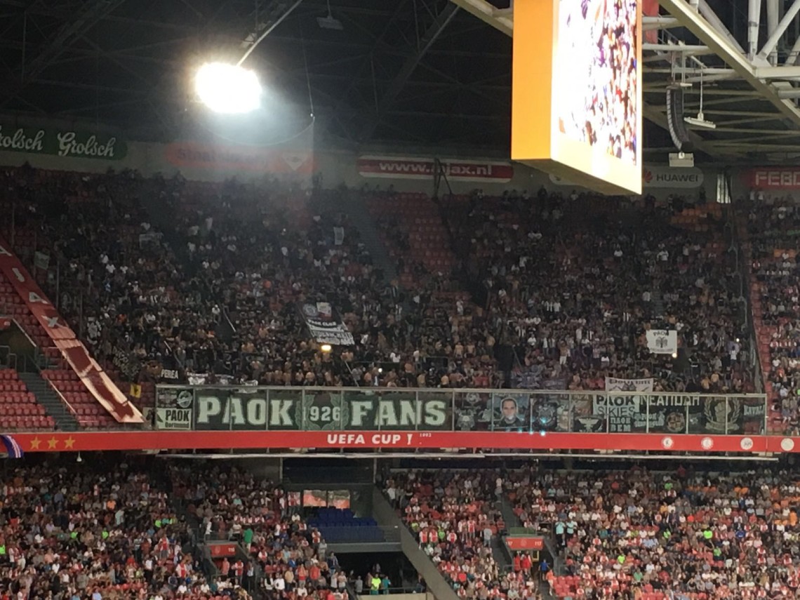 FOTO&VIDEO – Ajax-PAOK, 26/07/2016