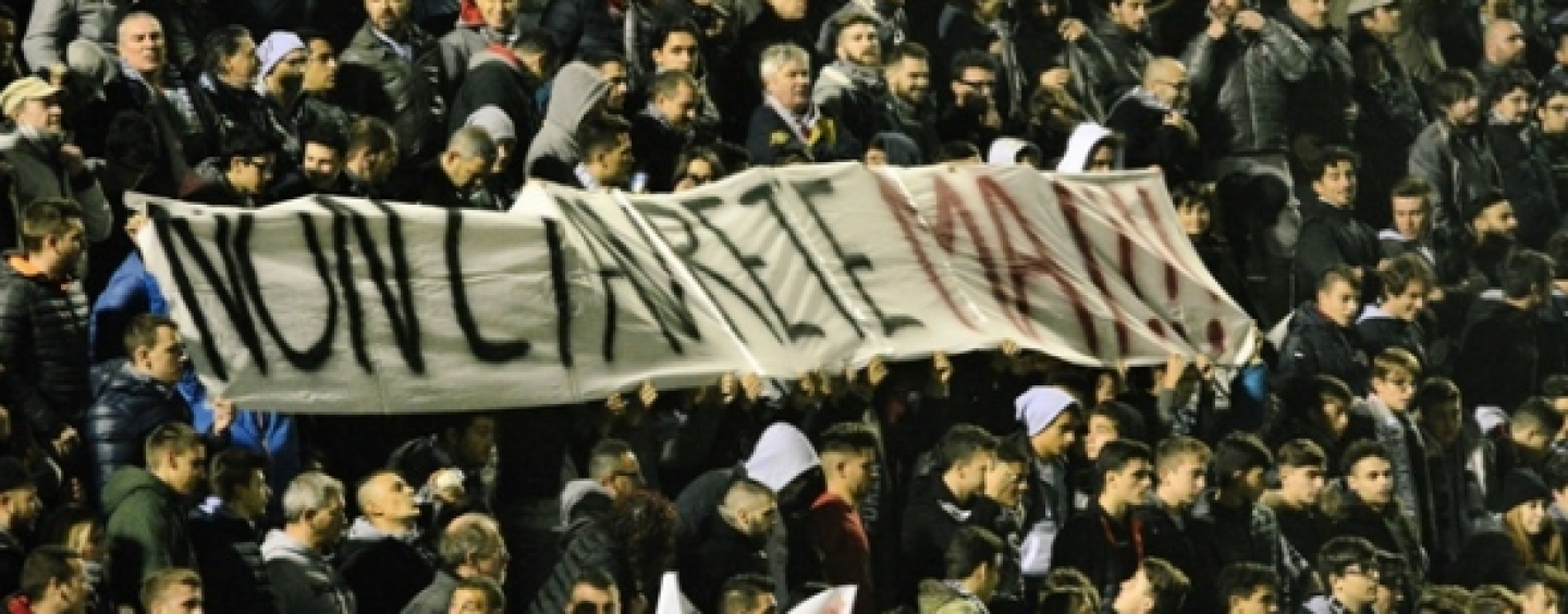 Ultras Alessandria: “Non ci avrete mai!”