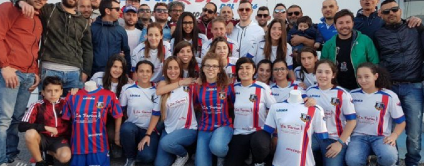 Catania, la Nord trova sponsor e maglie per la squadra femminile