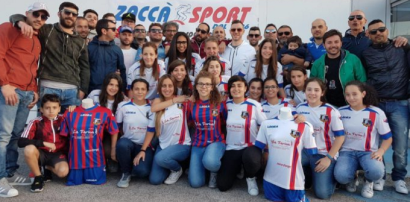 Catania, la Nord trova sponsor e maglie per la squadra femminile