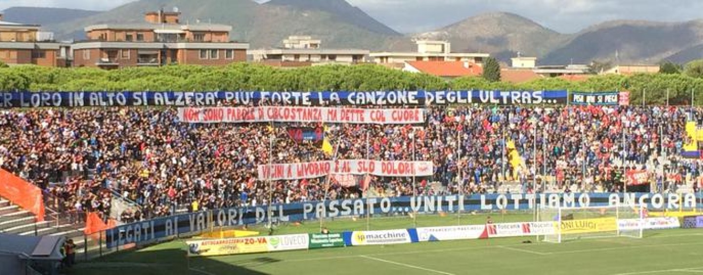 Livorno-Pisa, il derby della solidarietà