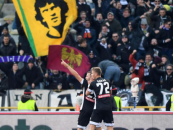 Udinese, festa compatta tra squadra e tifosi