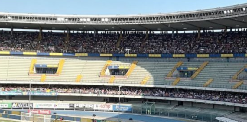 Verona senza la Sud contro il Palermo