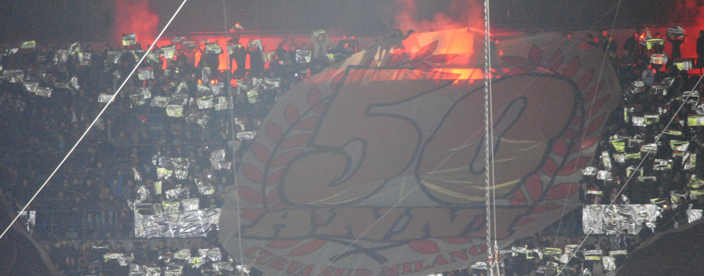 Curva Sud Milan, gran festa per il mezzo secolo